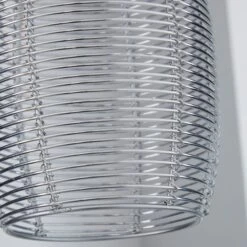 Cigar Wire Silver Easy Fit Pendant Shade -ELEND SHOP 1000011016 alt02
