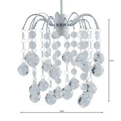 Amie Jewel Easy Fit Pendant Shade 7 Amie Jewel Easy Fit Pendant Shade -ELEND SHOP 1000086268 alt04