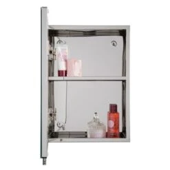 Avon Stainless Steel Single Door Cabinet -ELEND SHOP 1000098023 alt02