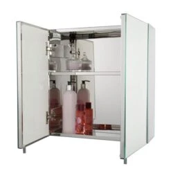 Avon Stainless Steel Double Door Cabinet -ELEND SHOP 1000098024 alt01