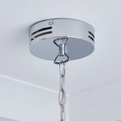 Marie Therese Chrome Integrated LED 5 Light Chandelier -ELEND SHOP 1000111924 alt03