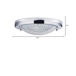 Aegean Crystal Bathroom Flush Ceiling Light -ELEND SHOP 1000137343 alt06
