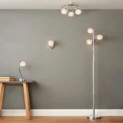 Cecilie 3 Arm Chrome Floor Lamp -ELEND SHOP 1000137376 alt05