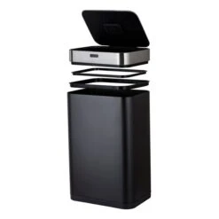 Tower 75 Litre Black Rectangular Sensor Bin -ELEND SHOP 1000147874 alt02