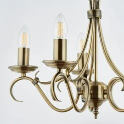 Vogue Bernice Candelabra 5 Light Chandelier -ELEND SHOP 1000156381 alt03