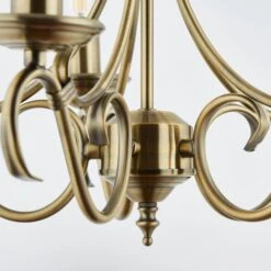 Vogue Bernice Candelabra 5 Light Chandelier -ELEND SHOP 1000156381 alt04