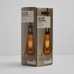 Dunelm 4W ST64 ES LED Crackle Bulb -ELEND SHOP 1000158629 alt04