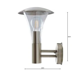 Grax Steel Outdoor Wall Light -ELEND SHOP 1000158749 alt04