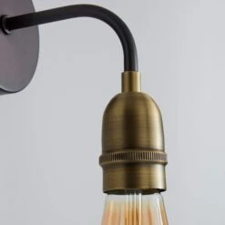 Marsden Antique Brass Industrial Wall Light 10 Marsden Antique Brass Industrial Wall Light -ELEND SHOP 1000158761 alt03