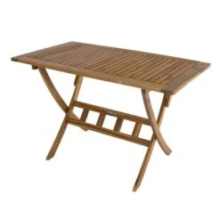 Acacia 4 Seater Rectangular Dining Set 8 Acacia 4 Seater Rectangular Dining Set -ELEND SHOP 1000162683 alt02