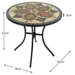 Dallas 76cm Bistro Table 12 Dallas 76cm Bistro Table -ELEND SHOP 1000162726 alt05