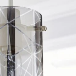 Grayson Smoked Glass Easy Fit Pendant Shade 7 Grayson Smoked Glass Easy Fit Pendant Shade -ELEND SHOP 1000169160 alt02