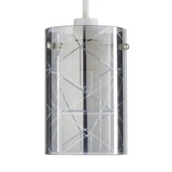 Grayson Smoked Glass Easy Fit Pendant Shade 8 Grayson Smoked Glass Easy Fit Pendant Shade -ELEND SHOP 1000169160 alt04