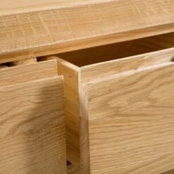 Curve 5 Drawer Chest, Oak -ELEND SHOP 1000169304 alt04