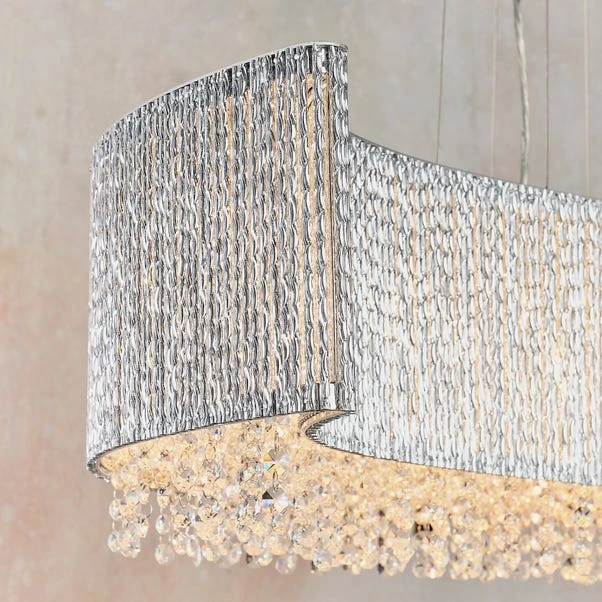 Vogue Galina 8 Light Crystal Ceiling Light 3 Vogue Galina 8 Light Crystal Ceiling Light - Image 3