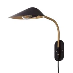 Savona Black Plug In Wall Light -ELEND SHOP 1000183100 alt05