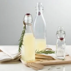 Kilner 0.55 Litre Clip Top Square Bottle
