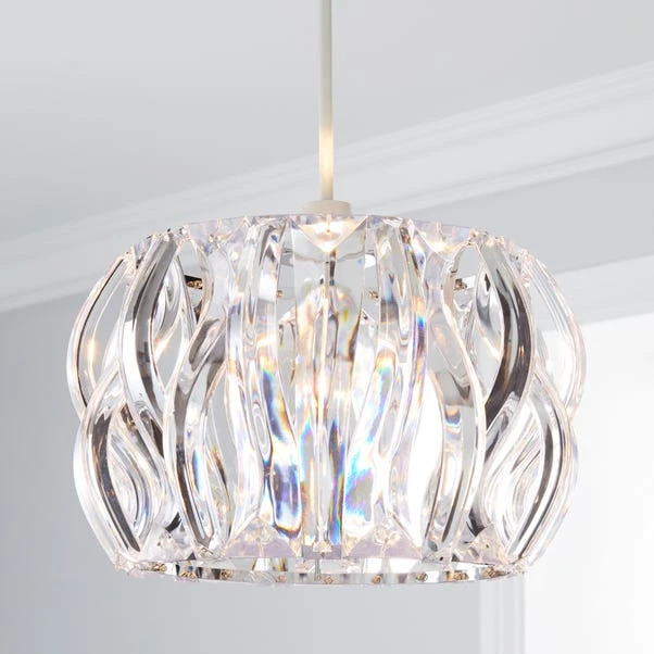 Wavy Jewel Easy Fit Pendant Shade 1 Wavy Jewel Easy Fit Pendant Shade