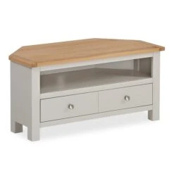 Bromley Corner TV Unit, Oak For TVs Up To 40" -ELEND SHOP 30270335 alt03