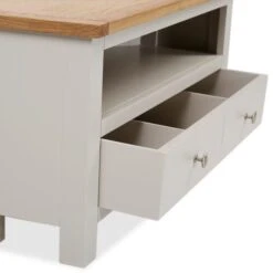 Bromley Corner TV Unit, Oak For TVs Up To 40" -ELEND SHOP 30270335 alt04