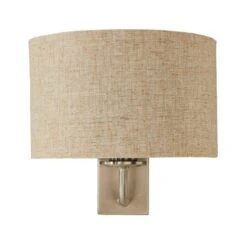 Preston Ivory Linen Shaded Wall Light 13 Preston Ivory Linen Shaded Wall Light -ELEND SHOP 30274337 alt04