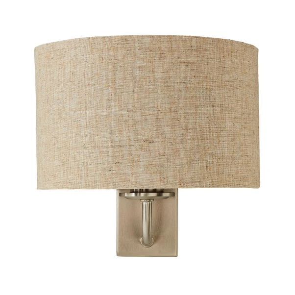 Preston Ivory Linen Shaded Wall Light 5 Preston Ivory Linen Shaded Wall Light - Image 5