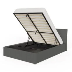 Ascot Upholstered End Lift Ottoman Bed Frame -ELEND SHOP 30311213 alt05