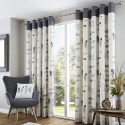 Fusion Idaho Feather Eyelet Curtains 25 Fusion Idaho Feather Eyelet Curtains -ELEND SHOP 30415285 alt01