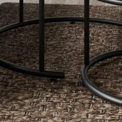 Fulton Coffee Nest Of Tables, Pine Effect -ELEND SHOP 30569979 alt04