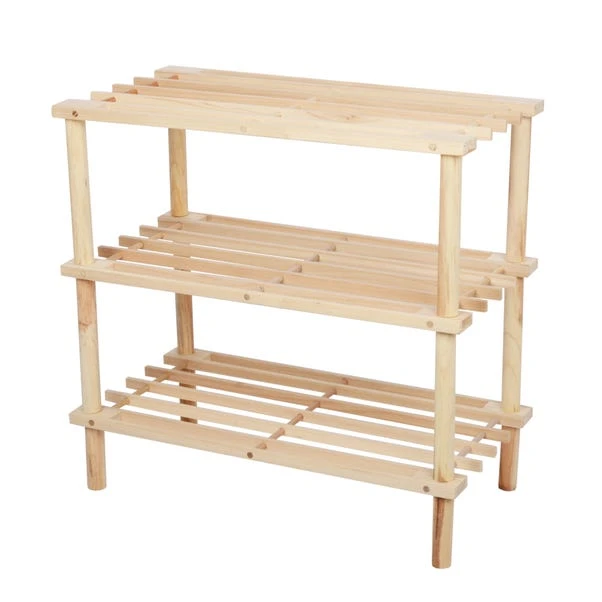 3 Tier Wooden Shoe Rack 1 3 Tier Wooden Shoe Rack