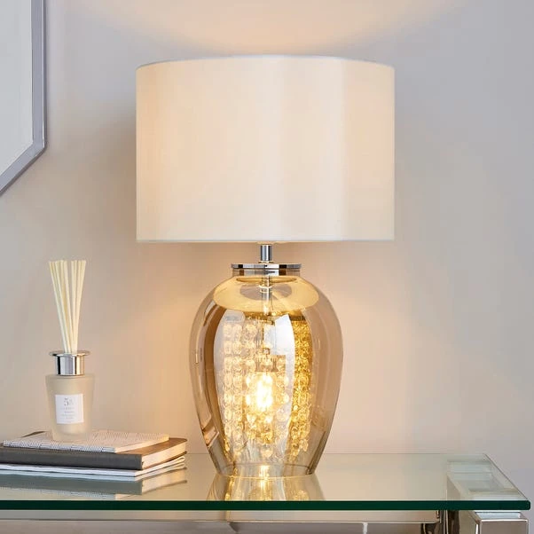 Seychelles Champagne Glass Table Lamp 1 Seychelles Champagne Glass Table Lamp