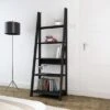 Tiva Wooden Ladder Bookcase