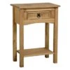 Corona 1 Drawer Console Table