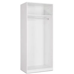 Harmony Euston Double Wardrobe, White -ELEND SHOP 30619258 alt02