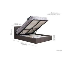 Berlin Upholstered Ottoman Bed Frame -ELEND SHOP 30622148 alt09