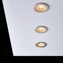 Basics Integrated LED Satin Nickel Flush Recess Light -ELEND SHOP 30624106 alt09