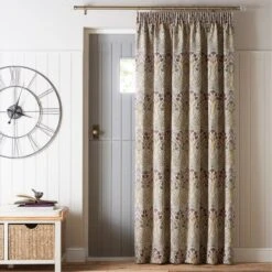 Lucetta Pencil Pleat Door Curtains 20 Lucetta Pencil Pleat Door Curtains -ELEND SHOP 30633500