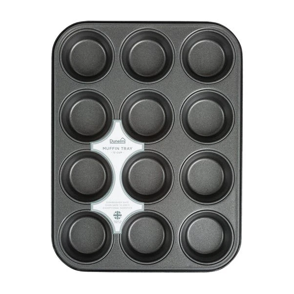 Dunelm 12 Cup Muffin Tray 1 Dunelm 12 Cup Muffin Tray
