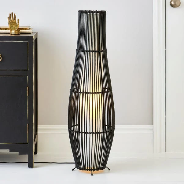 Alec Natural Cane Black Floor Lamp 1 Alec Natural Cane Black Floor Lamp