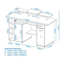 San Diego Desk - Beech -ELEND SHOP 30661471 alt09