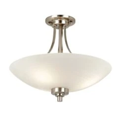 Vogue Welles 3 Light Semi Flush Ceiling Light -ELEND SHOP 30671153 alt07