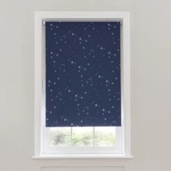 Glow In The Dark Stars Cordless Blackout Roller Blind -ELEND SHOP 30672562 alt02