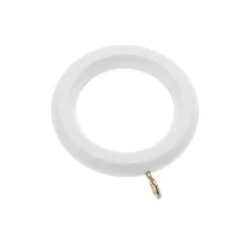 Ashton Fixed Wooden Curtain Pole With Rings -ELEND SHOP 30687674 alt03