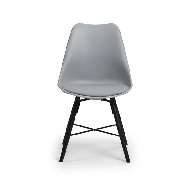 Kari Set Of 2 Dining Chairs, Faux Leather 7 Kari Set Of 2 Dining Chairs, Faux Leather - Image 7