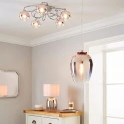 Seychelles 5 Light Flush Ceiling Light -ELEND SHOP 30690630 alt05