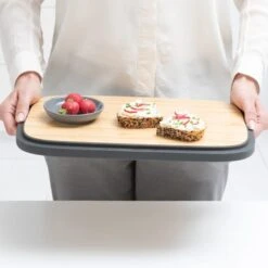 Brabantia Dark Grey Nic Bread Bin 10 Brabantia Dark Grey Nic Bread Bin -ELEND SHOP 30704231 alt03