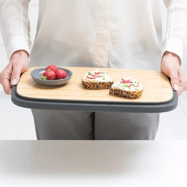 Brabantia Dark Grey Nic Bread Bin 4 Brabantia Dark Grey Nic Bread Bin - Image 4