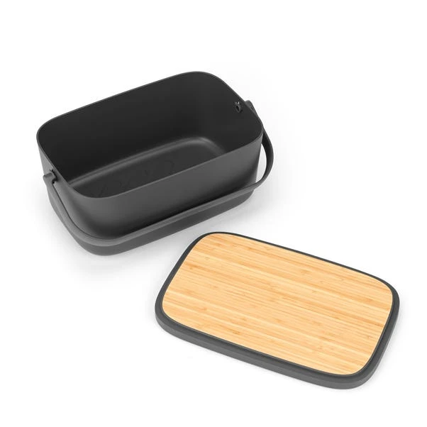 Brabantia Dark Grey Nic Bread Bin 7 Brabantia Dark Grey Nic Bread Bin - Image 7