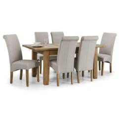 Astoria 6 Seater Dining Table And 6 Rio Chairs