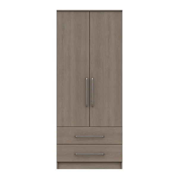 Parker Double 2 Drawer Wardrobe 4 Parker Double 2 Drawer Wardrobe - Image 4
